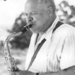 Franz at Tabor Hill Winery Jazz Festival Circa 1980's (photo credit:  Carol Stange)